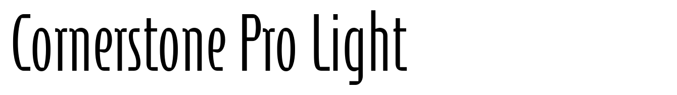 Cornerstone Pro Light